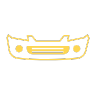Front and rear bumpers
